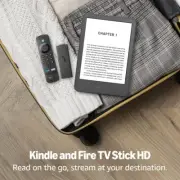 Travel Entertainment Bundle | Kindle and Fire TV Stick HD | Read on the Go