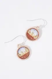 Dusk Sterling Silver Drop Earrings--NES-SSD-DUSK