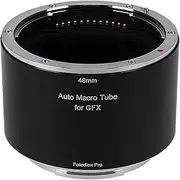 Fotodiox Pro Automatic Macro Extension Tube, 48mm Section Compatible with Fujifilm GFX G-Mount Cameras for Extreme Close-up Photography