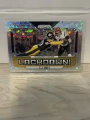 T.J. WATT 2024 PANINI PRIZM LOCKDOWN DISCO CARD 10 PITTSBURGH STEELERS