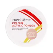 Cuccio Colour Color Acrylic Powder, Apricot Orange, 1.6 Oz