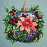 Abris Art Bead embroidery kit - Christmas glow AMB-113