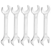 5pcs Double Open End Wrench 22mm x 24mm Metric U-Shaped Spanner