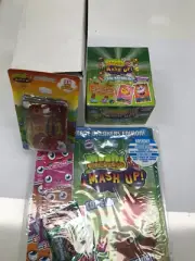 Topps Moshi Monsters Mash Up+Code Breakers Card Game Box(50pks+12Blister)+1Album