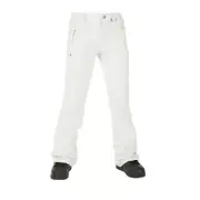Volcom Species Stretch Pant Women's Snow Pants, Off White, Medium