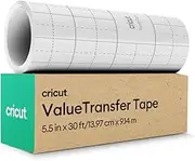 Cricut Value Transfer Tape for Joy Machine (5.5in x 30ft Roll) - Easy transfers for Vinyl Projects