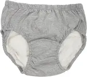 Elderly Diaper Urine-Proof Nursing Pants Incontinence Leak-Proof Shorts Easy to Wear and Take Off Washable Diaper(Large)