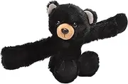 Wild Republic Black Bear, Plush Toy, Slap Bracelet, Stuffed Animal, Kids Toys, Huggers 8 Inches