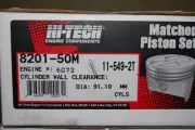 Hi-Tech 8201 .020(50M) Piston Set of 6 for 181 Chrysler