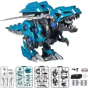 DIY Dinosaur Assembling Building Block Toy Electric Motor Xmas Gift