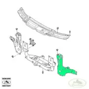 LAND ROVER HEAD LAMP LIGHT MOUNTING PANEL PLATE LH RANGE 07-12 LR011566 OEM (for: Land Rover)