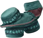 3-pocket Moxibustion Cover Foot Moxibustion Set Dense Fabric Smoke Filtering Comfortable for Home or Salon Use