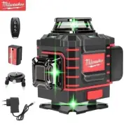 Milwaukee 4D 16 Lines Green Beam 360° Self-leveling Laser Levels Tool (EU)