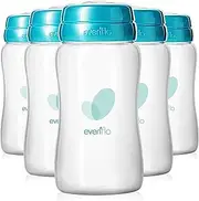 Evenflo Advanced Breast Milk Collection Bottles, 5oz 6 Pack