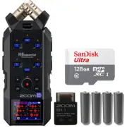 Zoom H6essential 6-Track Portable Audio Recorder + ZOOM BTA-1 Bluetooth Adapter