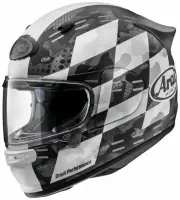 ASIAN FIT Arai Helmet ASTRO-GX QUANTIC Snell CONTOUR-X CHECKER WHITE
