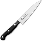 Shimomura Kogyo Murato Slim MSL-104 Petty Knife, 4.9 inches (125 mm), Molybdenum Vanadium Steel, Dishwasher Safe, Made in Japan (Tsubamesanjo, Niigata)