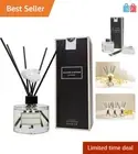 Elegant 6.7oz Jasmine Reed Diffuser with Citrus and Floral Notes for Home Decor