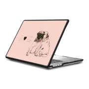 MacBook Pro 16-inch (M1 - M4) Impact Case The Love of Pug