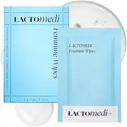 LACTOMEDI Feminine Wipes | Unscented Feminine Wipes | Individually Wrapped | pH-Balanced Feminine Wipes | Flushable Wipes for Sensitive Skin | 1Box x 15pcs