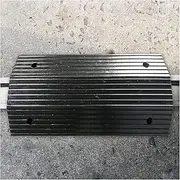 Rubber Entry Ramp for Wheelchairs, Heavy Duty Bridge Threshold Ramp, Indoor and Outdoor Non-Slip Access Slope