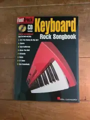 FastTrack Keyboard Rock Songbook - Music Instruction Book and CD New (2375)