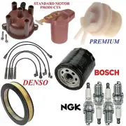 Tune Up Kit Filters Cap Rotor Plug Wire for Toyota Pickup 2.2L 1980