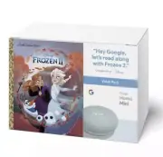 Google Home Mini Smart Speaker with Disney Frozen II Book - Grey