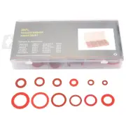 600Pcs Washer Assortment Kit Red Steel Paper Fiber Flat Washers Insulation Washe