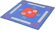 ORFOFE Mahjong Table Mat Cover Non-Skid Pad Print Polyester Suitable for Tables