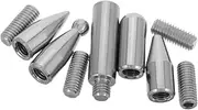 Pcs Stainless Steel Dent Removal Tool Tips for Auto Body Repair Kit Professional Puller Accessory