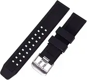 [FSARTVBF] 23mm Silicone Strap Fit For Luminox 1820/7251/3050 Watch Band Men Rubber Sport Waterproof Wrist Bracelet Metal Buckle Accessories