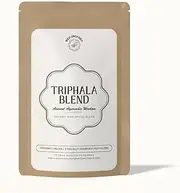 100% Organic Triphala Blend – Powerful Digestive Cleanse & Detox | Supports Gut Health, Immune Function, and Natural Energy | Ayurvedic Herbal Supplement | Non-GMO, Vegan, Gluten-Free (120 Capsules)