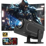 Smart Projector 5G 4K HD LED WiFi6 Bluetooth HDMI USB Android Work Home Theater