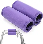 2 Pack Walker Hand Grips Cover, Coldairsoap Walker Cushion Hand Grips For Rolling Wheelchair, Elderly Grippers, Rollator Handle