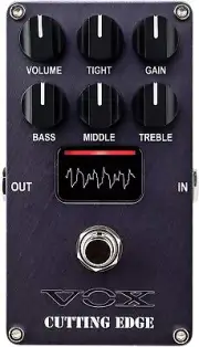 New VOX CUTTING EDGE VE-CE Cutting edge with vacuum tube Nutube Effector