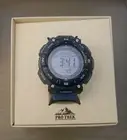 Rare New Custom CASIO PRG-340SC-2JF PRO TREK Solar Compass ABC Watch Blue/Aqua