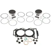 2 Namura .020 Over Bore Pistons & Top Gasket Kit Scrambler 1000 Sportsman 91mm