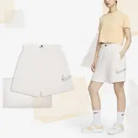在飛比找PChome24h購物優惠-Nike 耐吉 短褲 NSW Swoosh 女款 米白 黃 