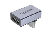 Unitek A1039GY USB-C 90 Degree Right Angle Adapter. Type-C Male to Female.