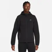 Nike Sportswear Tech Fleece Hoodie Full Zip Windrunner Black Size Small Mens NEW