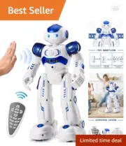 Interactive RC Robot Toy - Gesture & Sensing - Programmable - Boys Girls