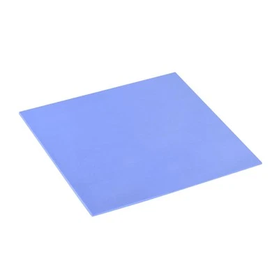 Silicone Thermal Conductive Pads 100mmx100mmx0.5mm Heatsink Cool Blue 3pcs
