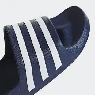 【adidas 愛迪達】運動鞋 拖鞋 休閒鞋 男拖鞋 ADILETTE AQUA(F35542)