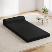 Giselle Folding Mattress Foldable Single Mattresses Portable Bed Lounge Velvet