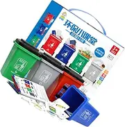 ERINGOGO 1Set Garbage Sorting Educational Cognition Game with Trash Fun Activity for Learn Waste Classification Safe Material for Boys