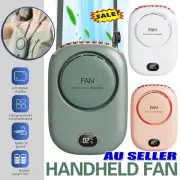 Portable Neck Fan USB Rechargeable Desk Mini Cooling Fan Travel Hanging Fan PJ