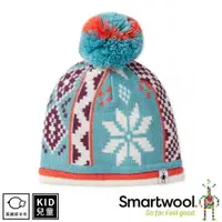 在飛比找樂天市場購物網優惠-【SmartWool 美國 孩童冬日雪花毛帽《尼羅河藍》】S