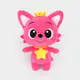 Pinkfong 碰碰狐 Baby Shark 碰碰狐大頭絨毛娃娃 鯊魚寶寶家族安撫毛絨玩偶玩具禮物