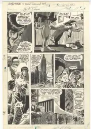 Kung Fu Special #1 pg 42 Original Comic art by Herb Trimpe